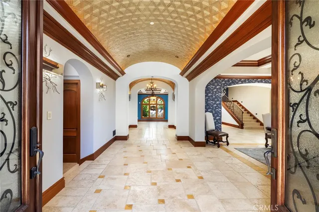 a view of an entryway