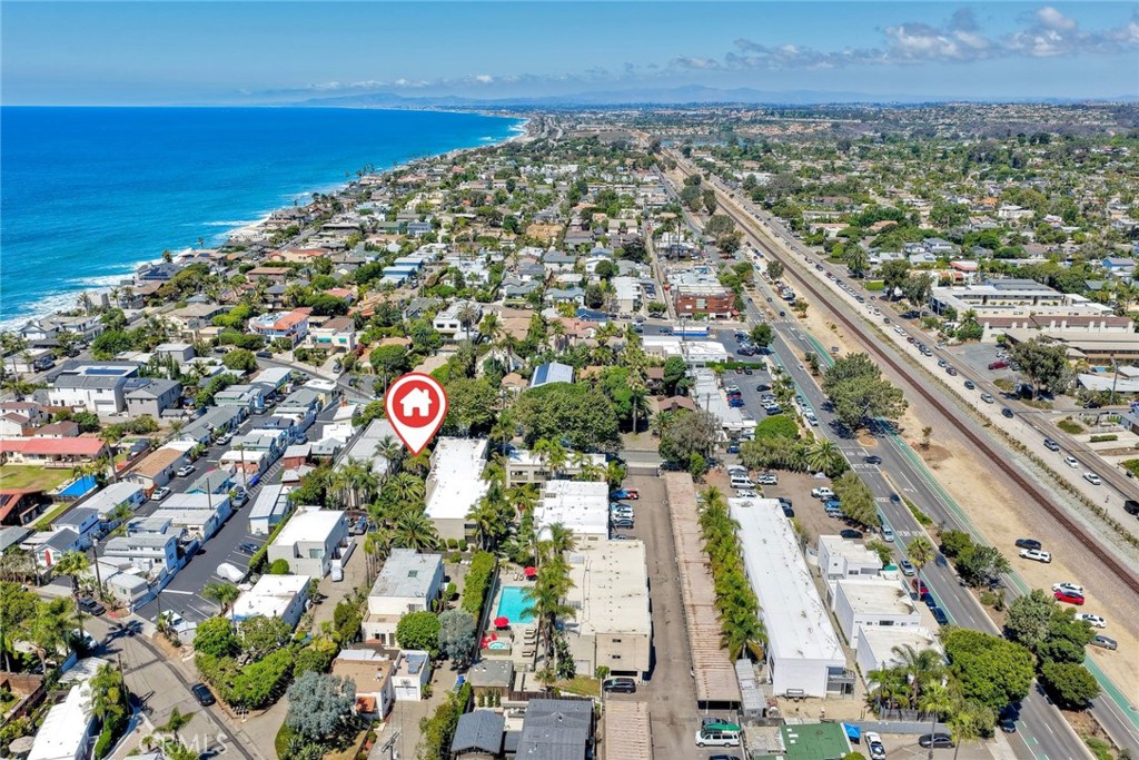 149 West Glaucus Street, Unit D Encinitas, CA 92024 - Photo 1 of 29 a view of city and ocean