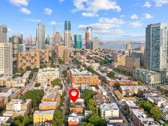 a city view with lot of high rise buildings