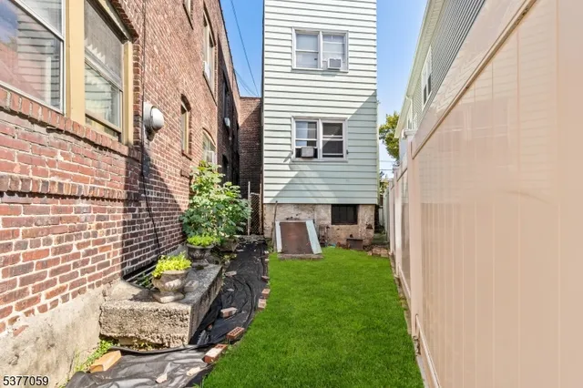 a car parked in front of a house