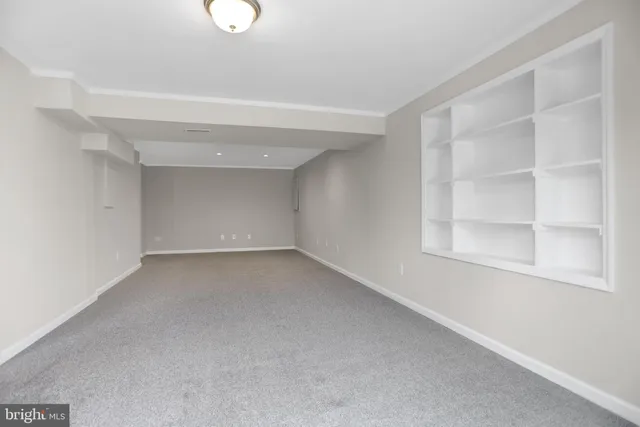 a view of empty room