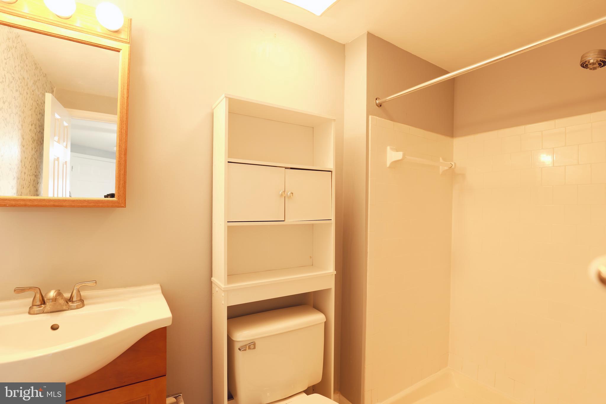 4393 Pembrook Village Drive, Unit 84 Alexandria, VA 22309 - Photo 11 of 38 a bathroom with a sink and a mirror