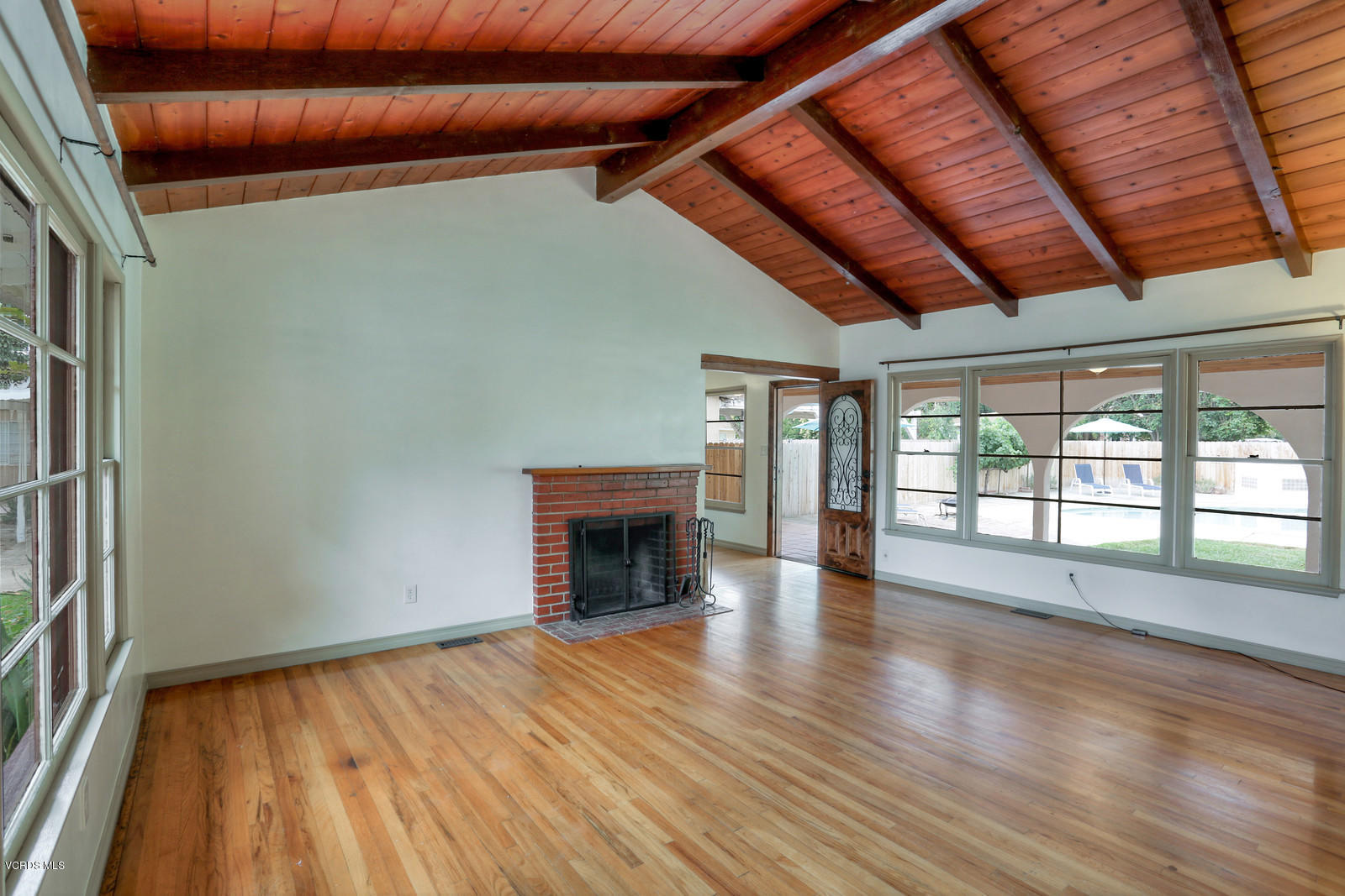 4259 Adam Road Simi Valley, CA 93063 - Photo 3 of 35 a view of empty room with wooden floor and fan