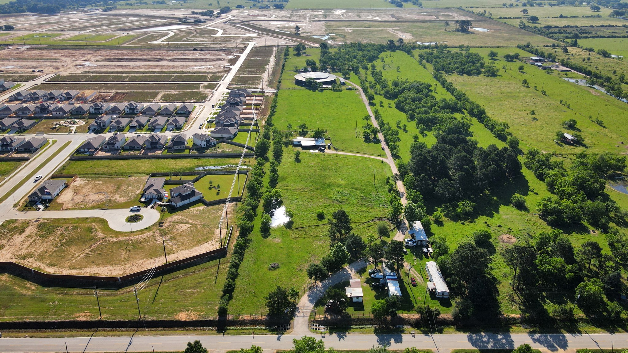 21512 Binford Road Waller, TX 77484 - Photo 13 of 50 view of a swimming pool with a yard