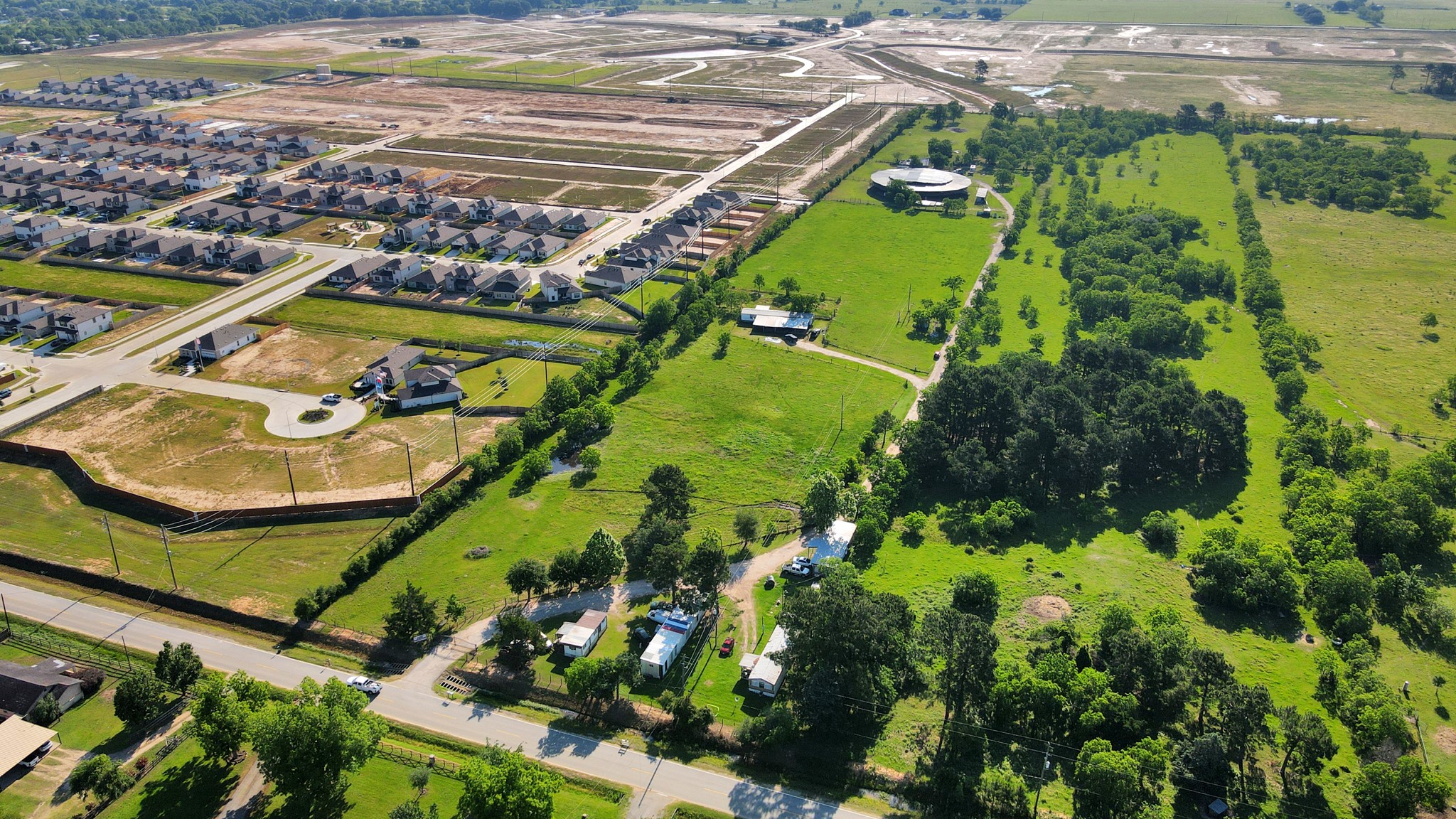 21512 Binford Road Waller, TX 77484 - Photo 6 of 50 a view of a swimming pool with a yard
