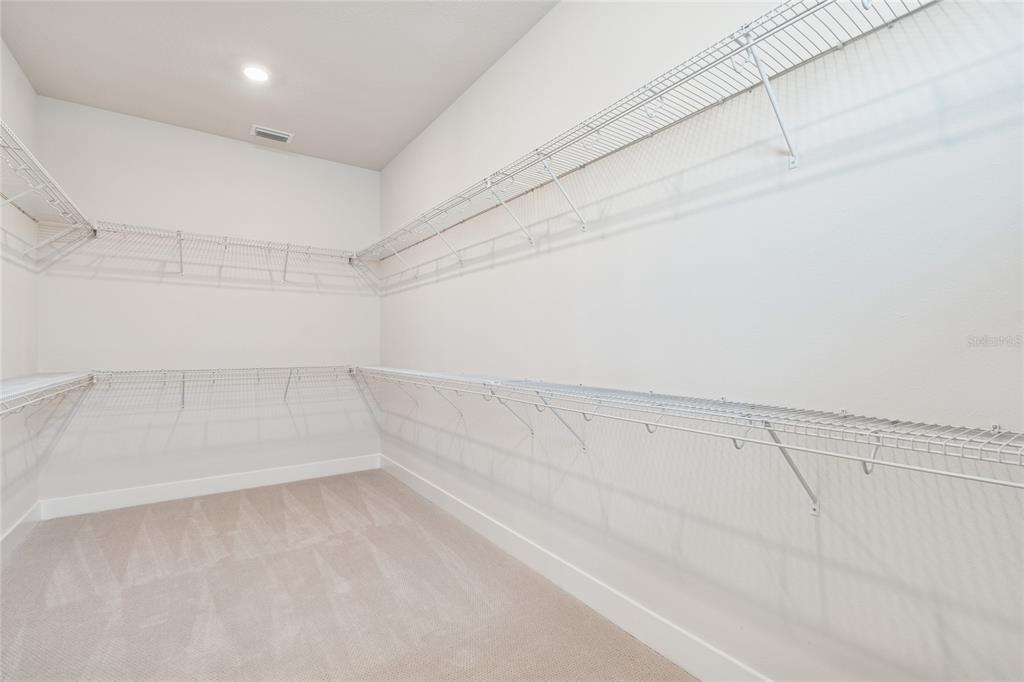 31479 Hayman Loop Wesley Chapel, FL 33545 - Photo 22 of 45 a view of a room with racks on the wall