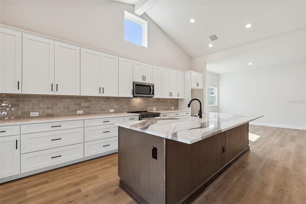 31479 Hayman Loop Wesley Chapel, FL 33545 - Photo 3 of 45 a kitchen with a sink stove and cabinets