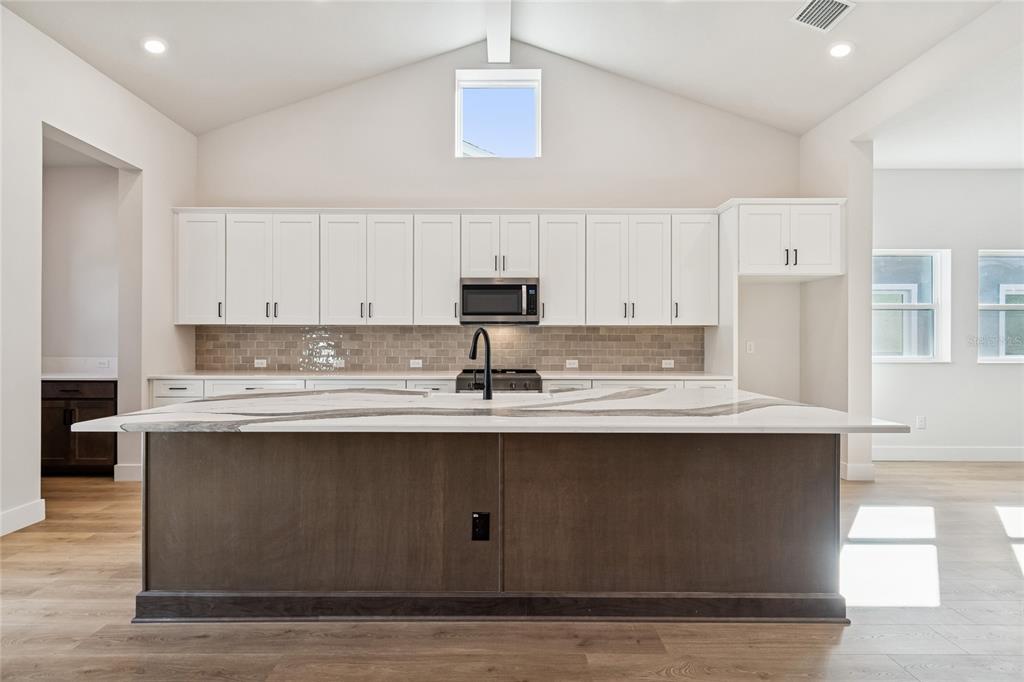 31479 Hayman Loop Wesley Chapel, FL 33545 - Photo 4 of 45 a kitchen with stainless steel appliances granite countertop a sink stove and refrigerator