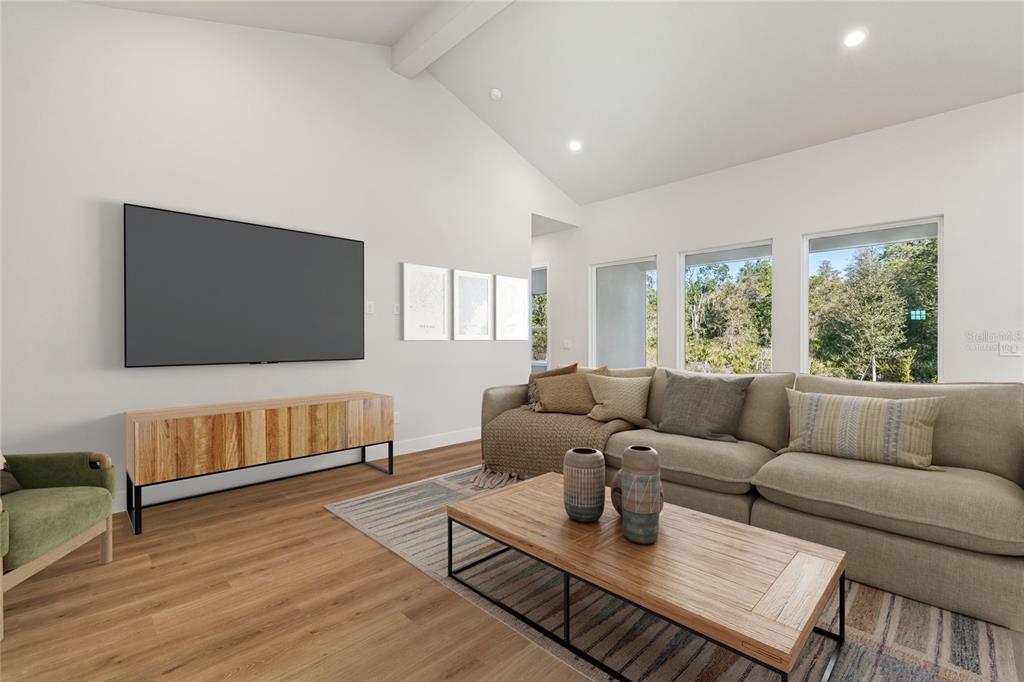 31479 Hayman Loop Wesley Chapel, FL 33545 - Photo 10 of 45 a living room with furniture and a flat screen tv