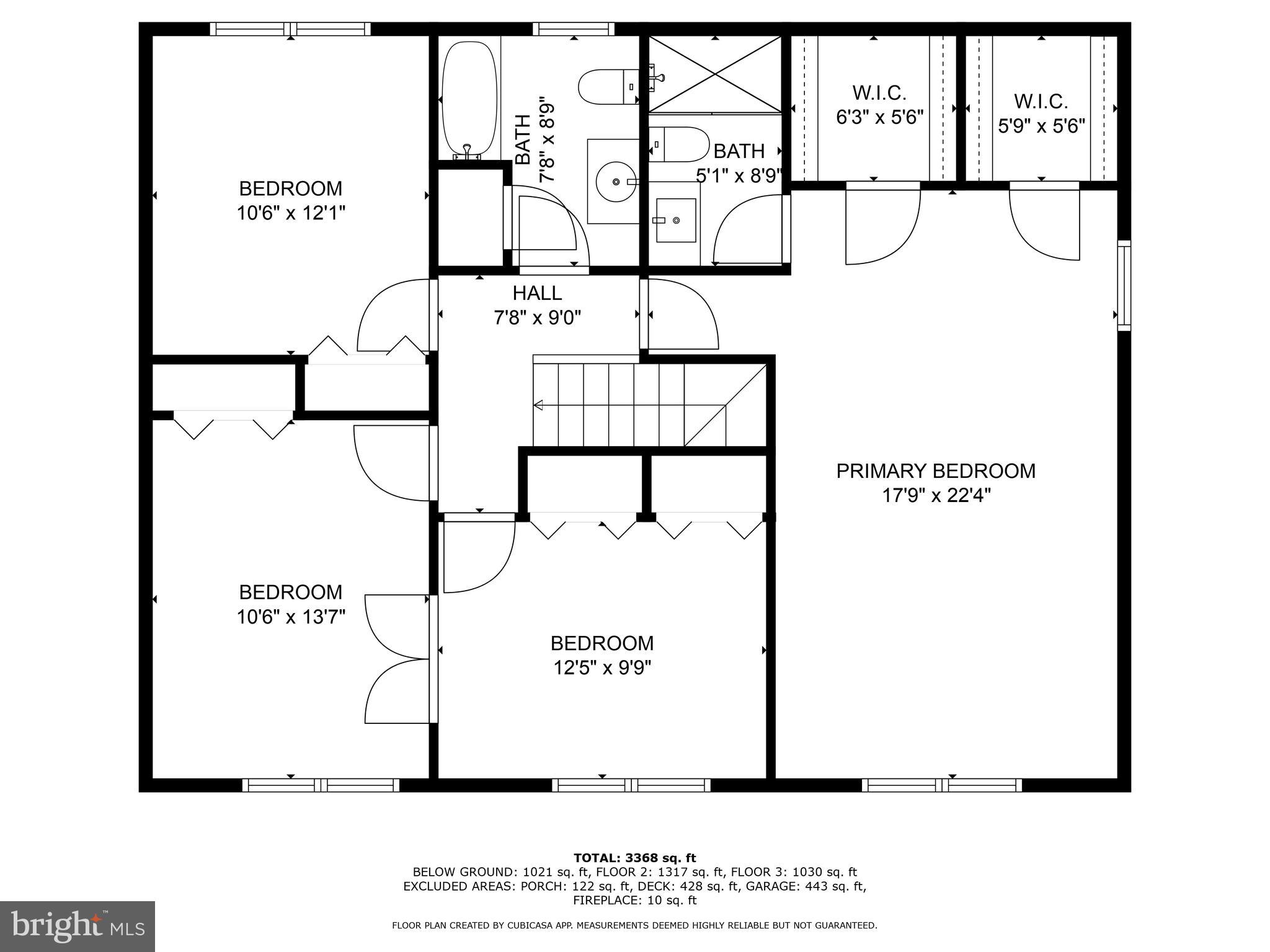 1729 Glastonberry Road Potomac, MD 20854 - Photo 31 of 32 Upper Level Floorplan