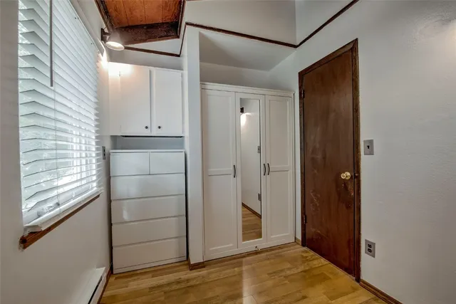 a view of walk in closet