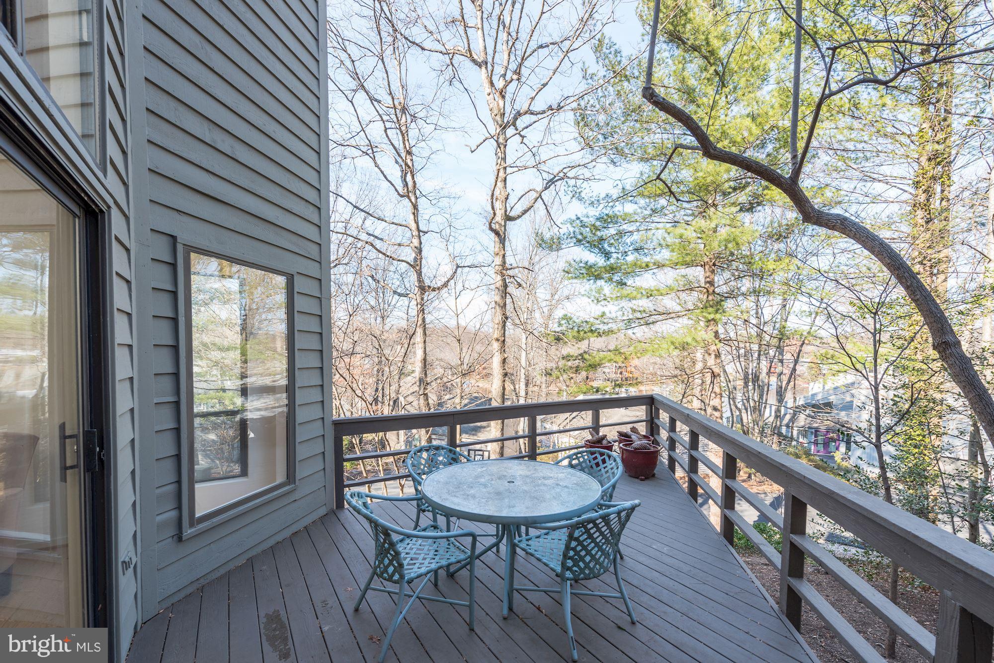 2263 Compass Point Lane Reston, VA 20191 - Photo 10 of 30 Sliders open to the deck w/ private views of lake!
