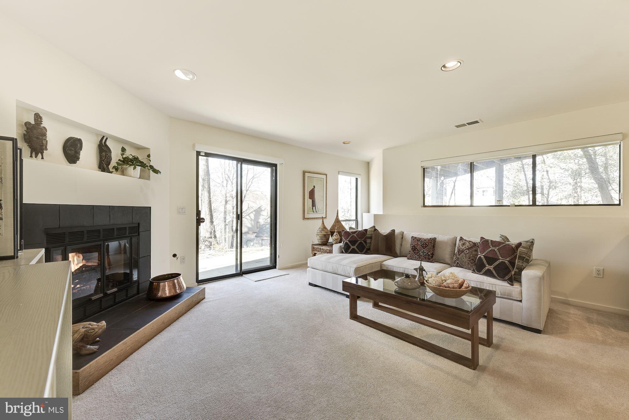 2263 Compass Point Lane Reston, VA 20191 - Photo 23 of 30 Lower level family room w/gas fireplace