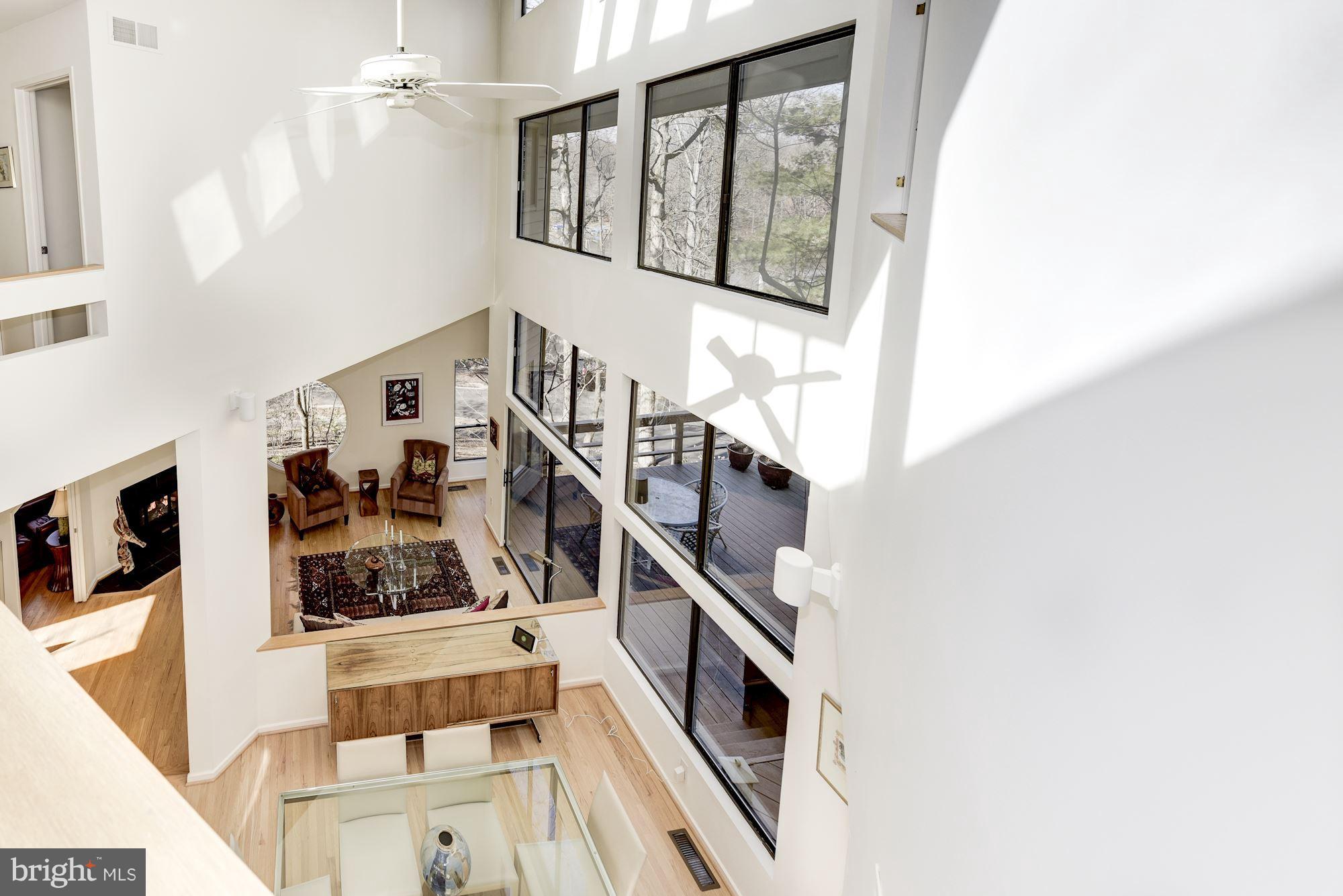 2263 Compass Point Lane Reston, VA 20191 - Photo 6 of 30 Dining / Living room as seen from open hall above