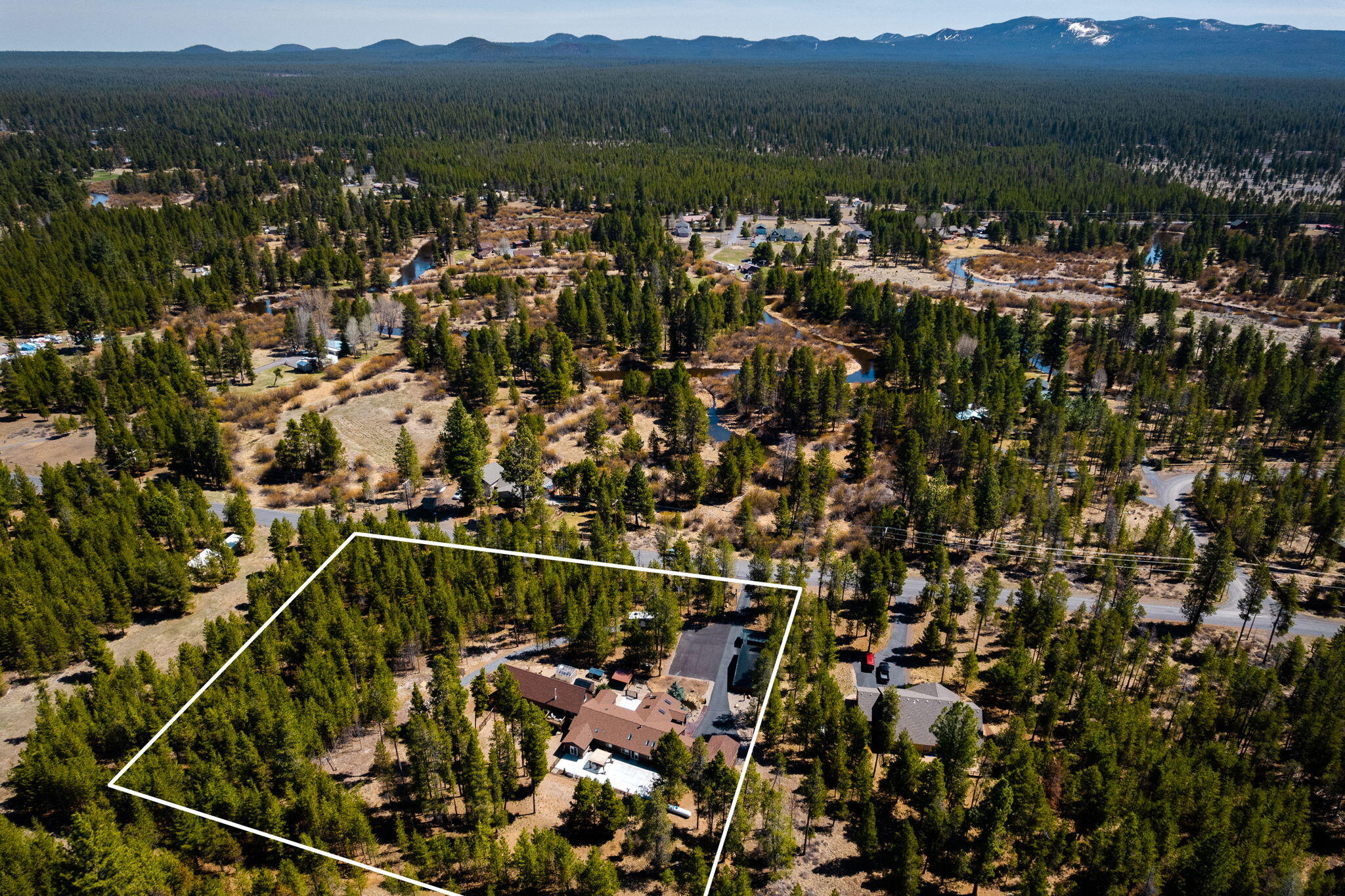 54895 Tamarack Road Bend, OR 97707 - Photo 50 of 51 Aerial view of property
