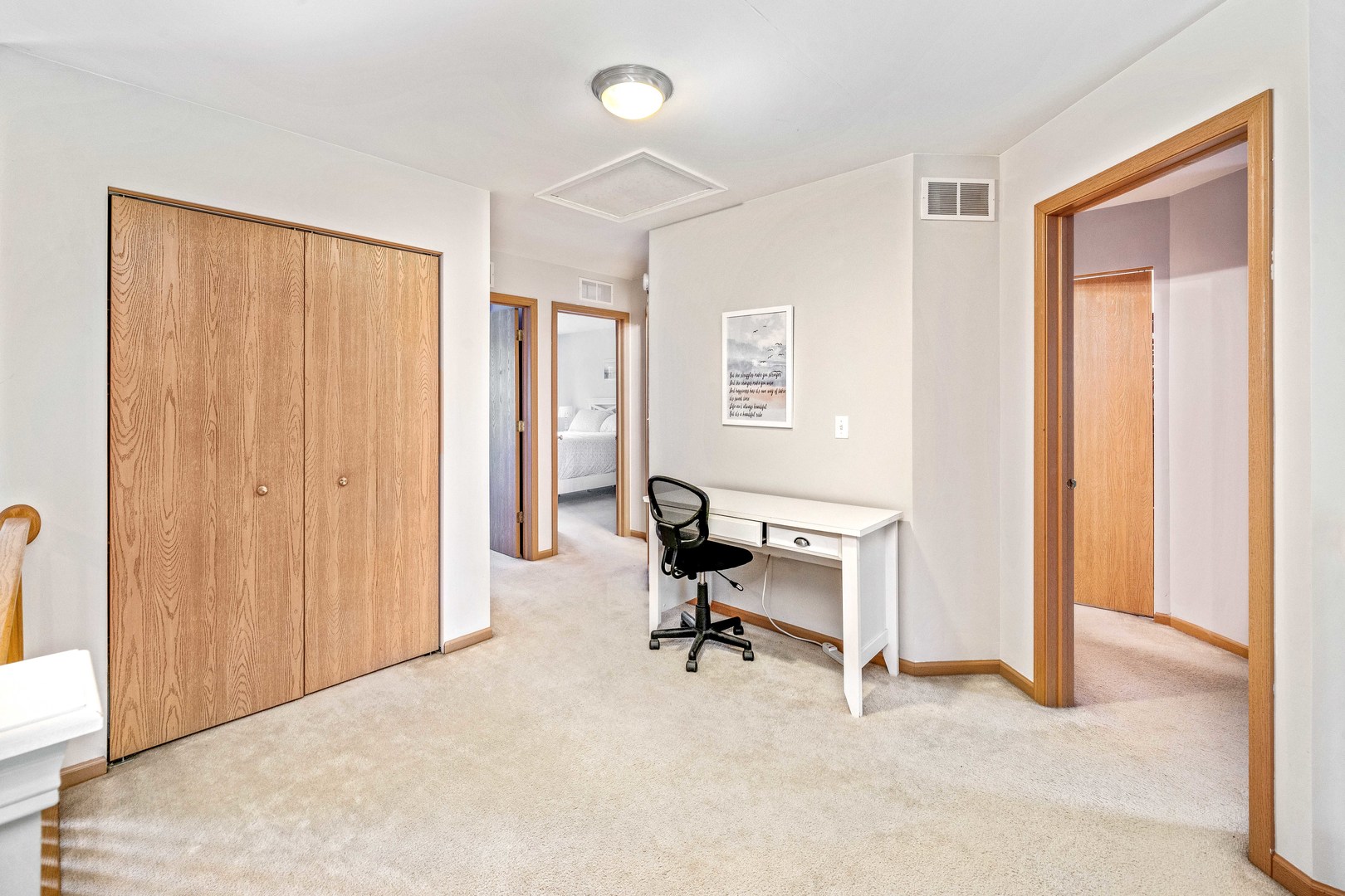 26 Rolling Oaks Road, Unit B Sugar Grove, IL 60554 - Photo 12 of 17 a view of a livingroom with workspace and a window