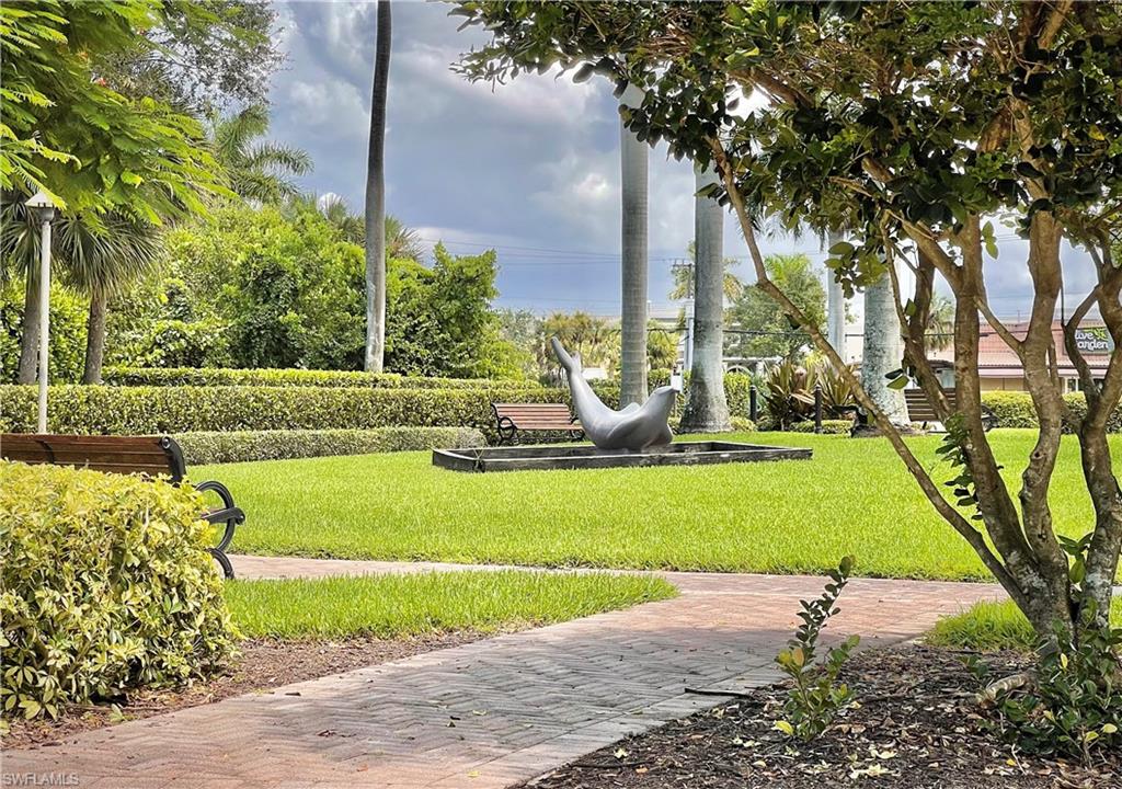 1395 Curlew Avenue, Unit 43 Naples, FL 34102 - Photo 31 of 31 a view of a park with large trees