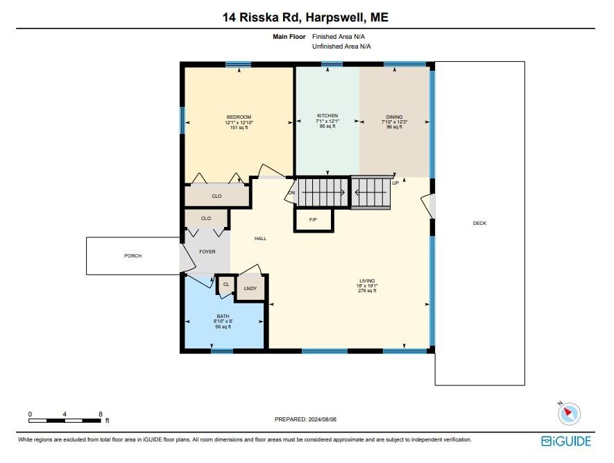 14 Risska Road Harpswell, ME 04079 - Photo 34 of 35 Floor Plan 1