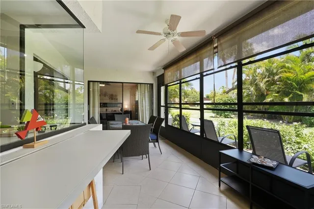 a very nice looking room with a large window