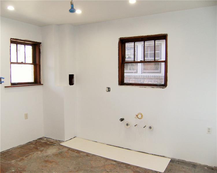 316 Le Roi Road Pittsburgh, PA 15208 - Photo 9 of 24 Kitchen With All New Mechanical Rough Ins And Drywall