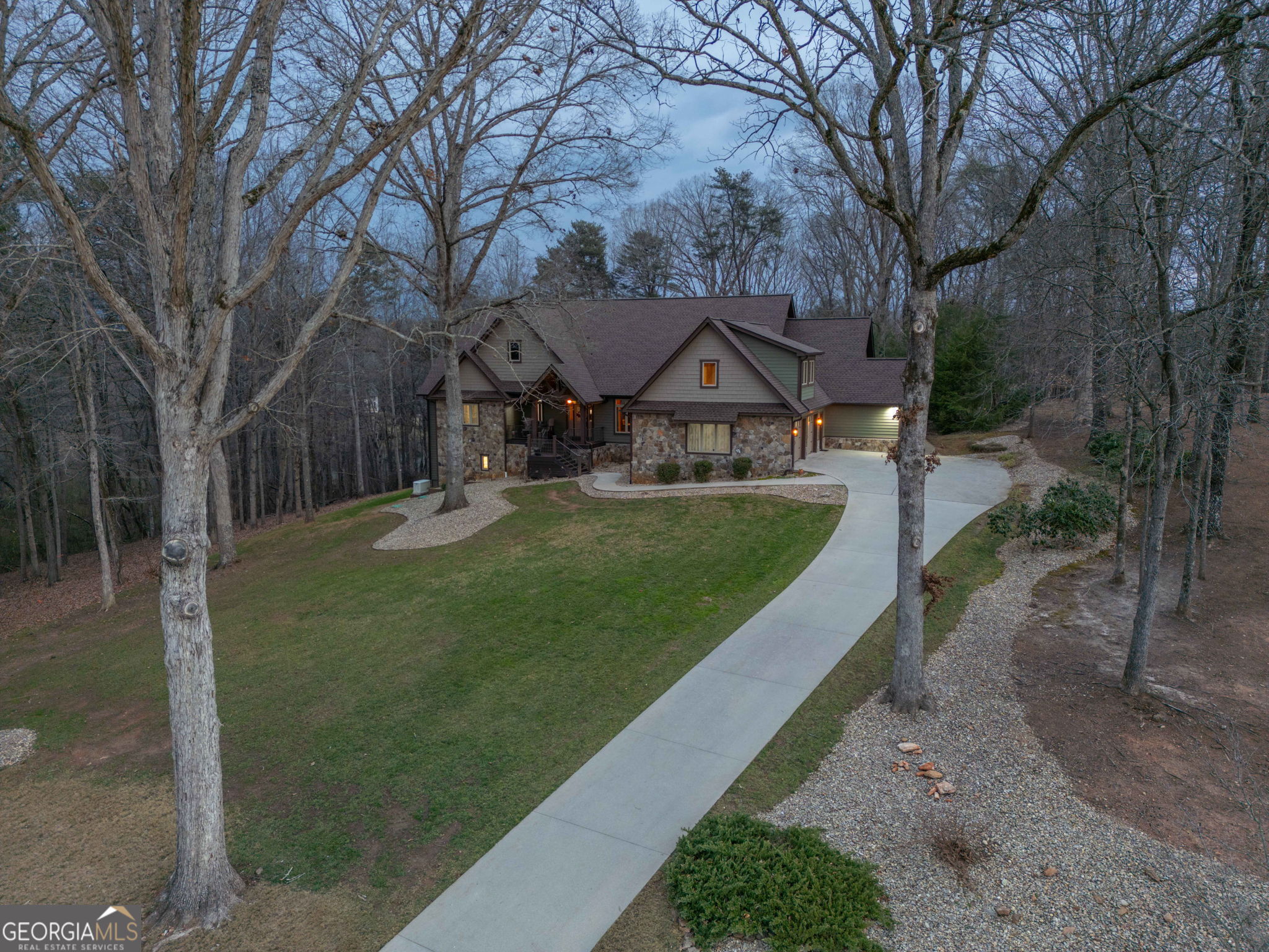 712 Meadow Run Court Clarkesville, GA 30523 - Photo 2 of 96 a view of a house with a yard