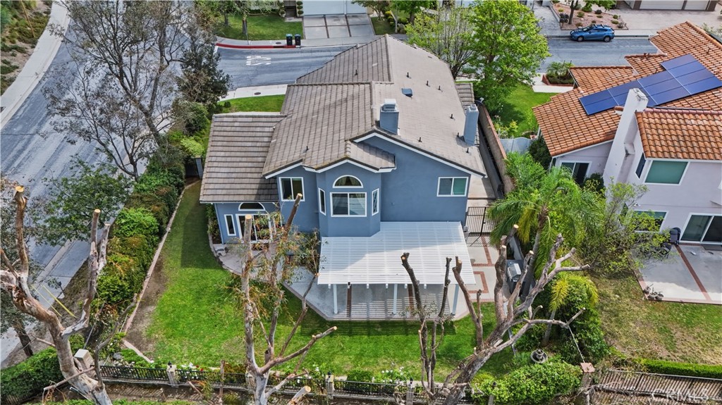 3537 Foxglove Road Glendale, CA 91206 - Photo 11 of 73 an aerial view of a house with a yard patio and slide