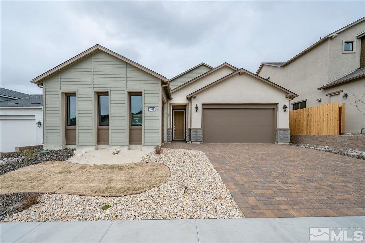 3035 Country Wind Lane, Unit HOMESITE 72 Reno, NV 89521 - Photo 1 of 15 a view of a house with a terrace