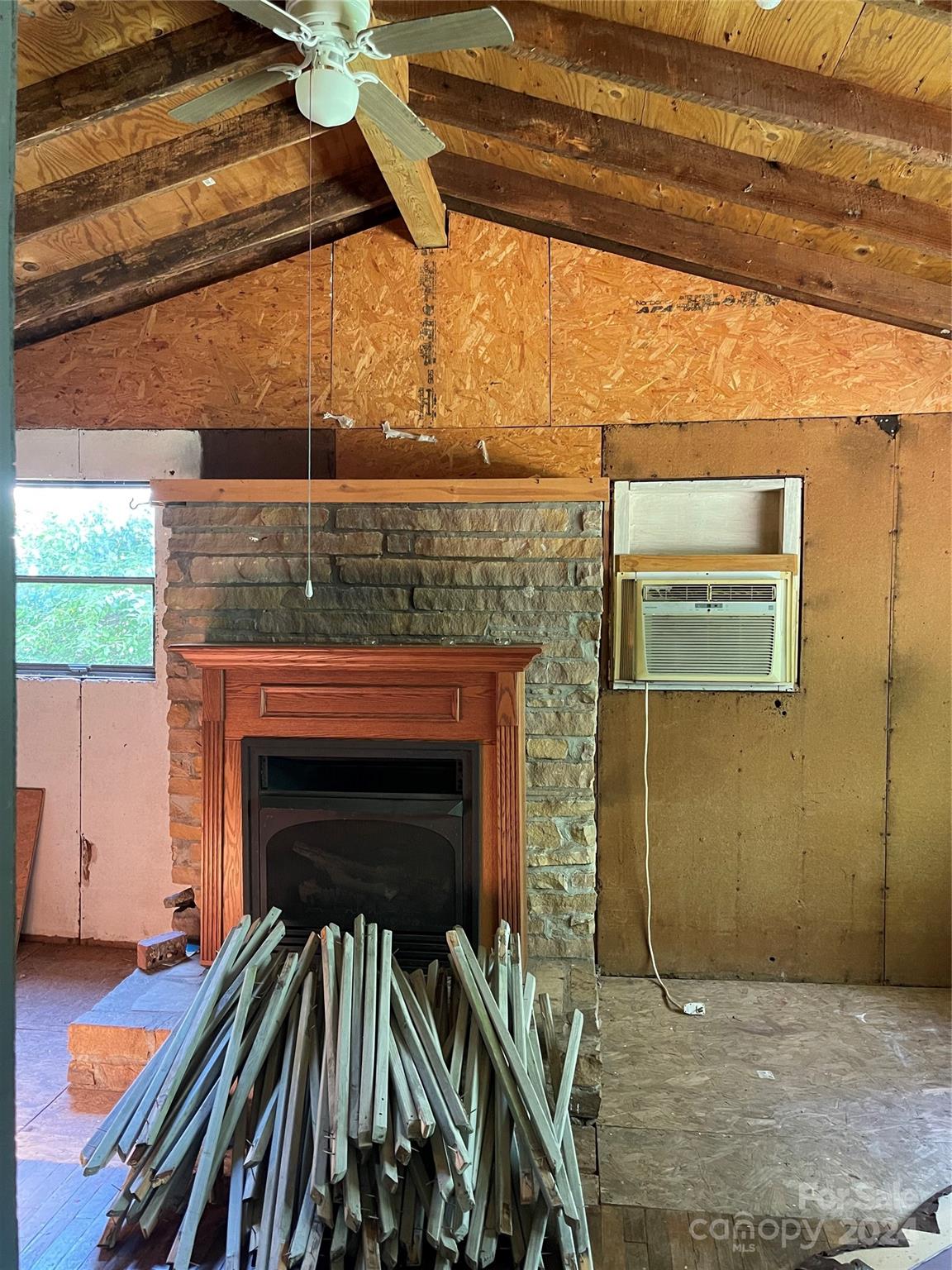77 Medford Road Tryon, NC 28782 - Photo 42 of 48 a view of an entryway with a fireplace