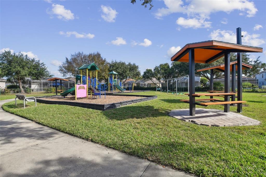 2006 Meadow Rue Court Trinity, FL 34655 - Photo 85 of 96 a view of a park with swings and slides