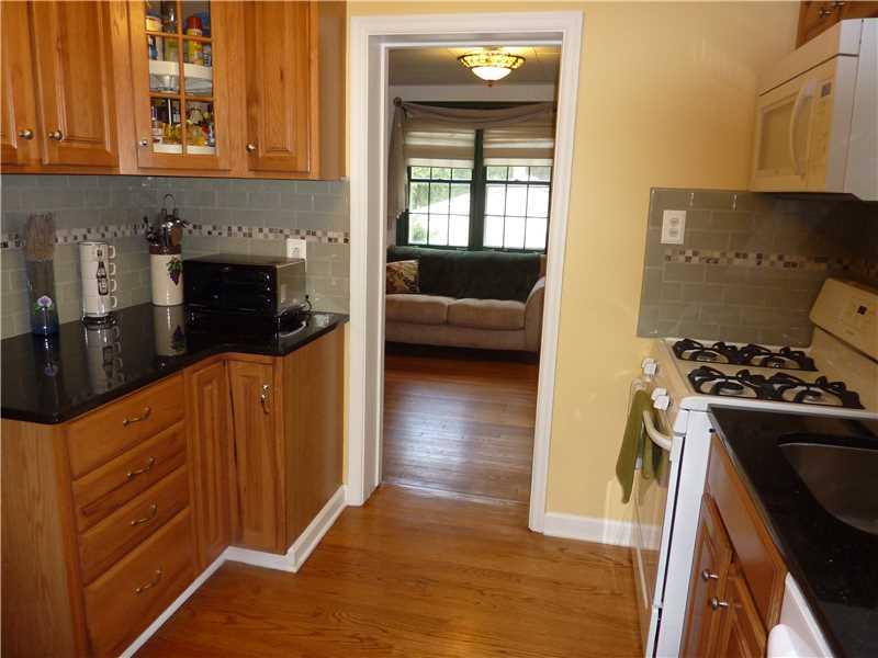 108 Byron Road Pittsburgh, PA 15237 - Photo 9 of 25 Kitchen. The kitchen is equipped with new granite counters & backsplash; new stainless steel sink; new dishwasher and microwave.