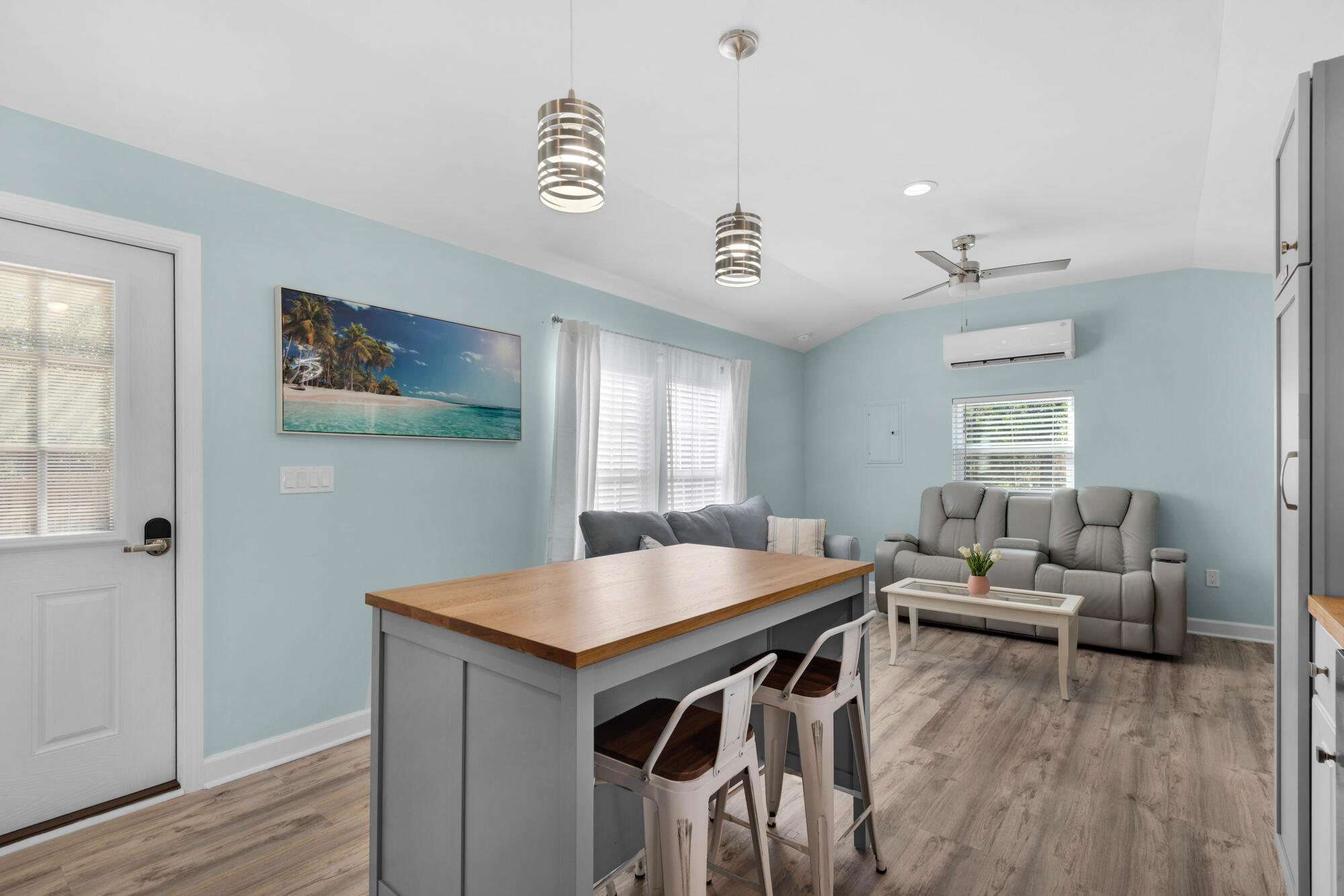 156 McCloud Road Freeport, FL 32439 - Photo 9 of 28 a view of a livingroom with furniture window and wooden floor