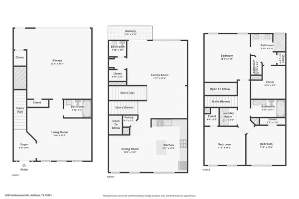 $2,900 | 3934 Amberwood Drive, Addison, TX 75001