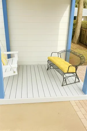 a view of wooden floor with a chair