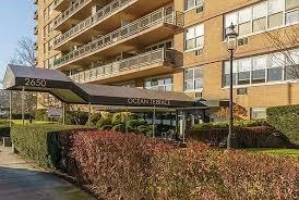 front view of a building with a street