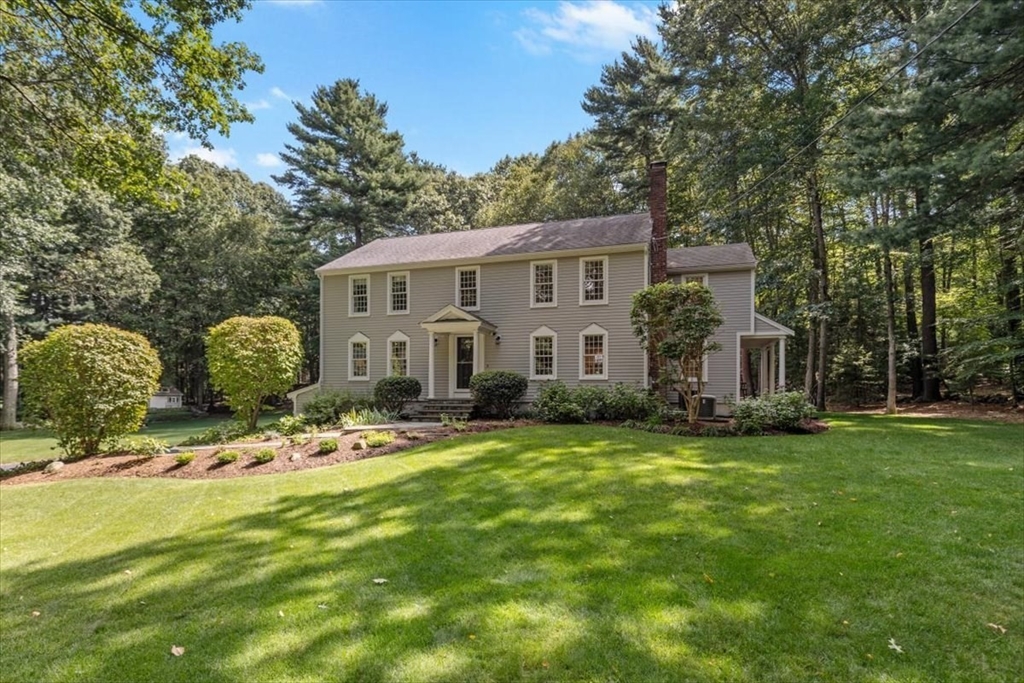 198 Pine Street Norwell, MA 02061 - Photo 30 of 31 a view of a house with a yard