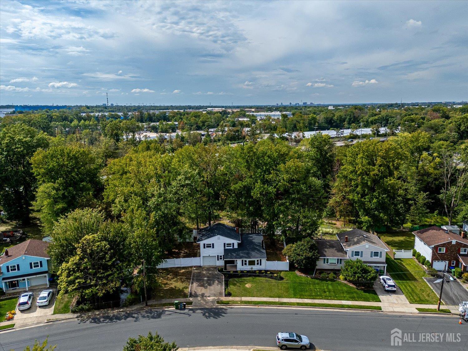 21 Lydia Lane Edison, NJ 08817 - Photo 46 of 49 an aerial view of a house with a yard