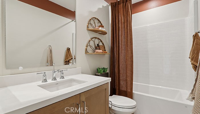 18318 Mystic Court Riverside, CA 92508 - Photo 13 of 47 a bathroom with a sink toilet and shower