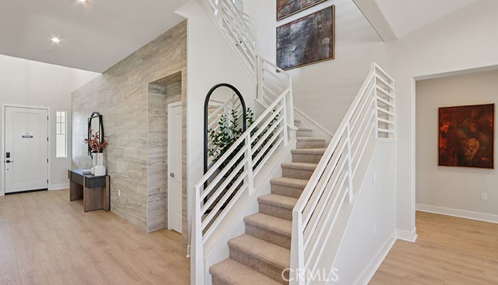 18318 Mystic Court Riverside, CA 92508 - Photo 36 of 47 a view of entryway with workspace and wooden floor
