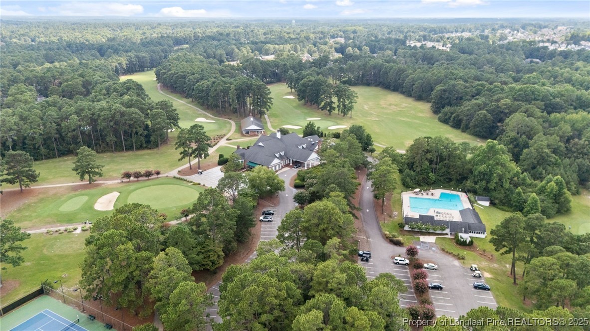 7124 Holmfield Road Fayetteville, NC 28306 - Photo 2 of 45 an aerial view of a house with a garden