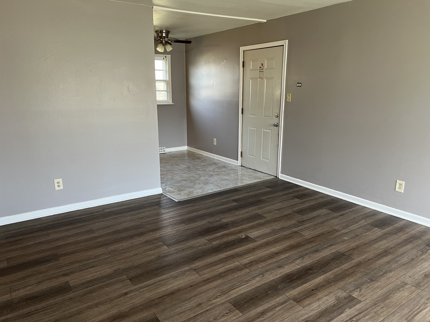 60 Webster Court Decatur, IL 62521 - Photo 3 of 19 wooden floor in an empty room