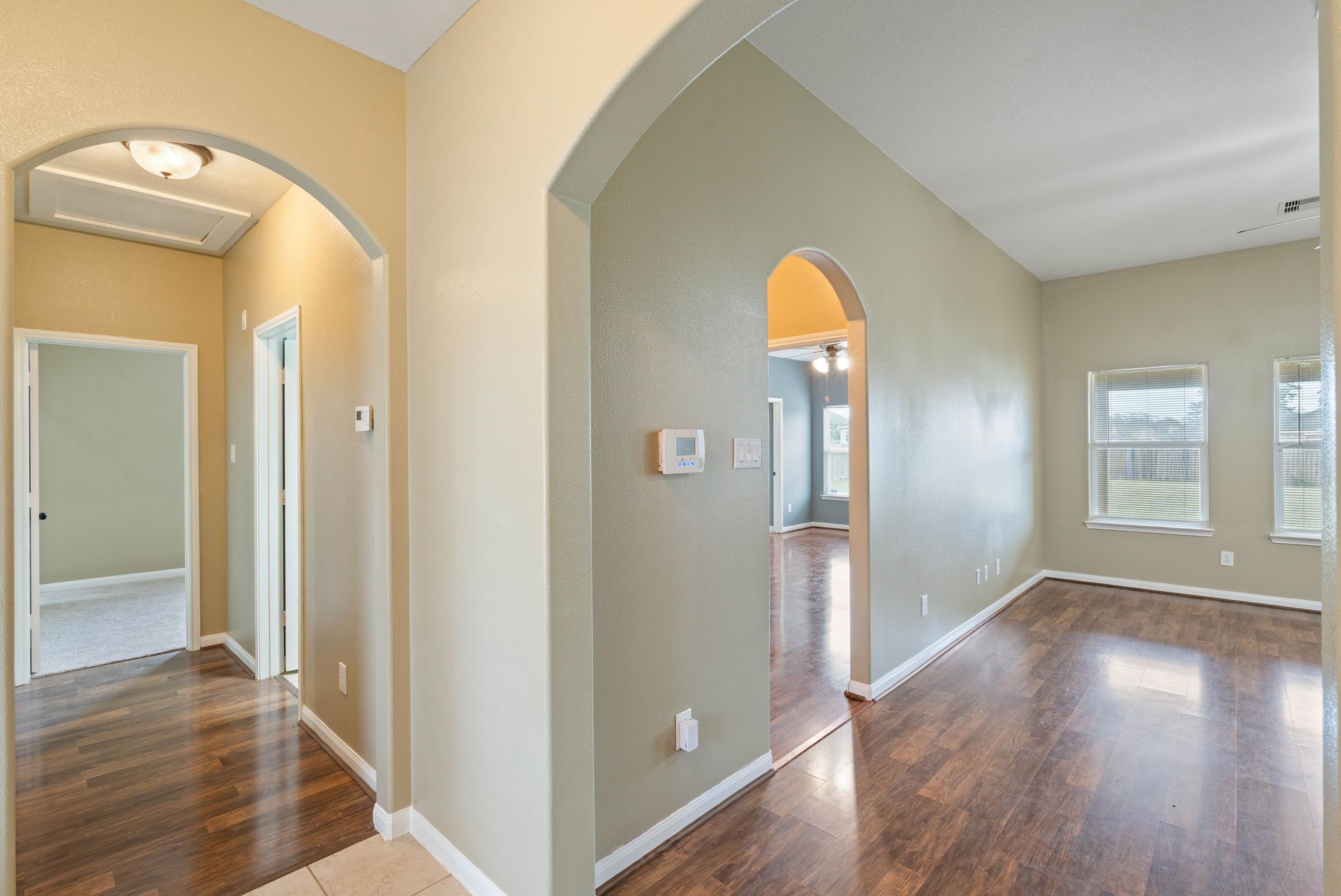 18875 Maverick Ranch Road East Magnolia, TX 77355 - Photo 11 of 45 a view of empty room with wooden floor