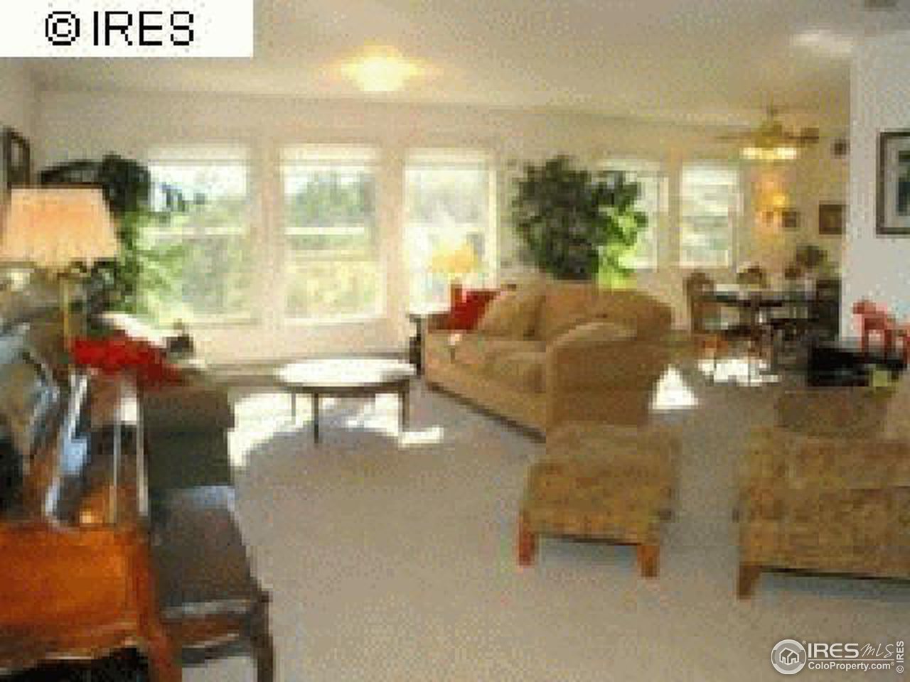 3636 Davis Ranch Road Bellvue, CO 80512 - Photo 3 of 11 a living room with couches and kitchen view with wooden floor