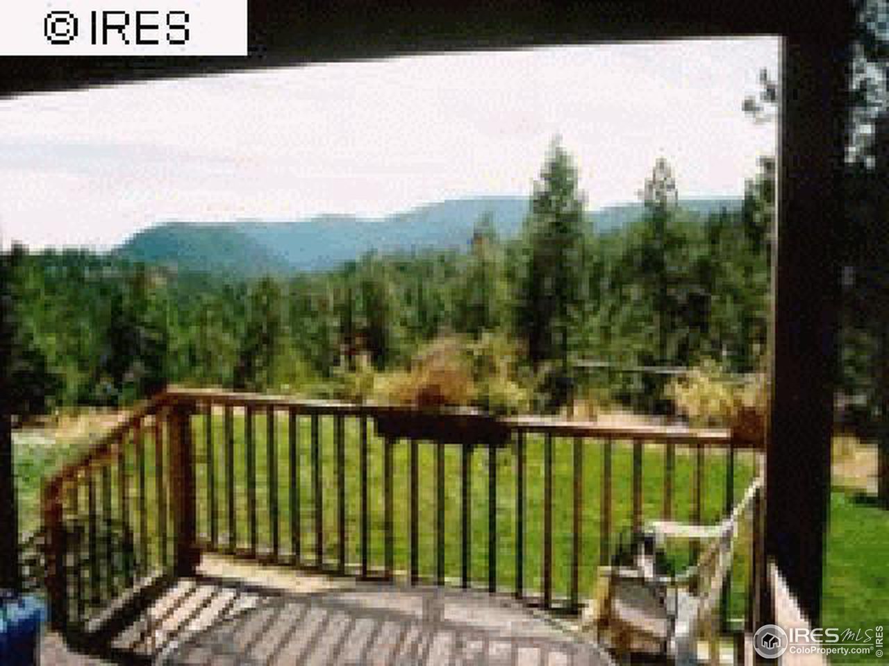 3636 Davis Ranch Road Bellvue, CO 80512 - Photo 9 of 11 a view of a street from a balcony