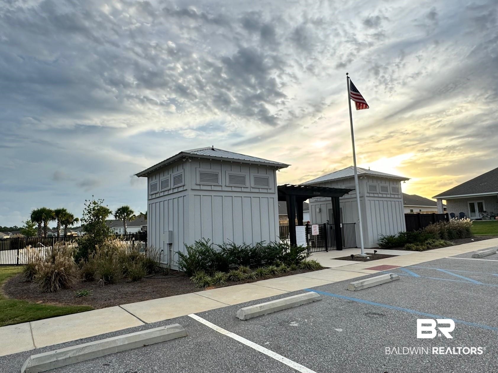 12877 Grand Rpds Road Fairhope, AL 36532 - Photo 27 of 31 View of outdoor building at dusk