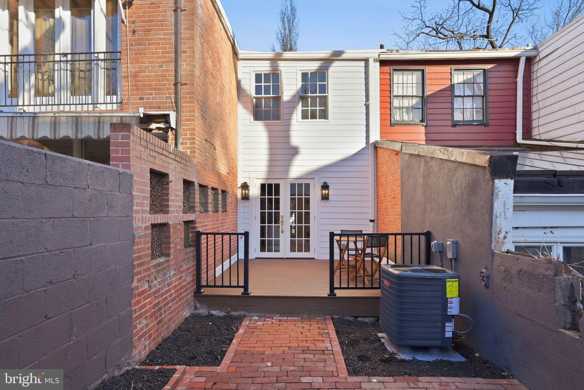 1608 33rd Street Northwest Washington, DC 20007 - Photo 16 of 16 a view of a building with a window