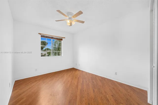 a view of a backyard with garden