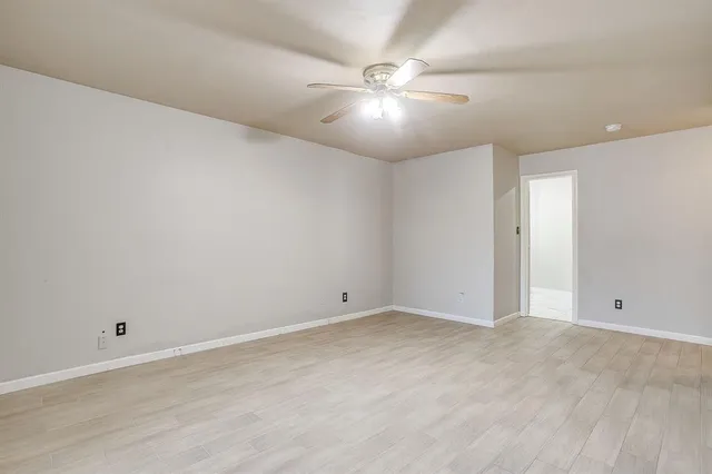 wooden floor in an empty room