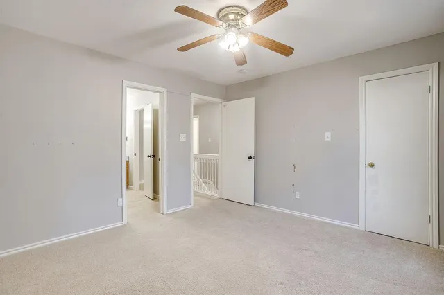 a view of empty room