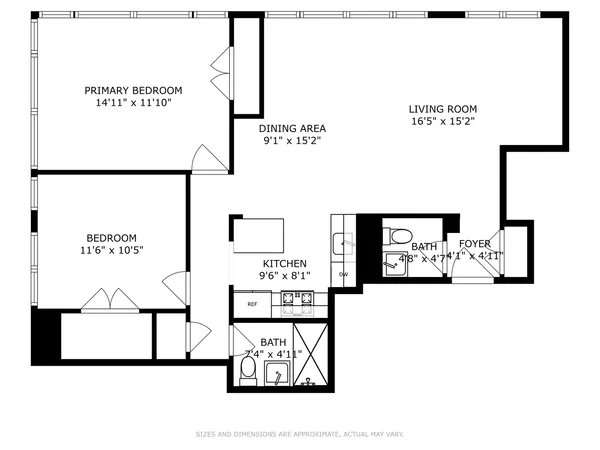 $3,300 | 247 East Chestnut Street, Unit 2503, Chicago, IL 60611
