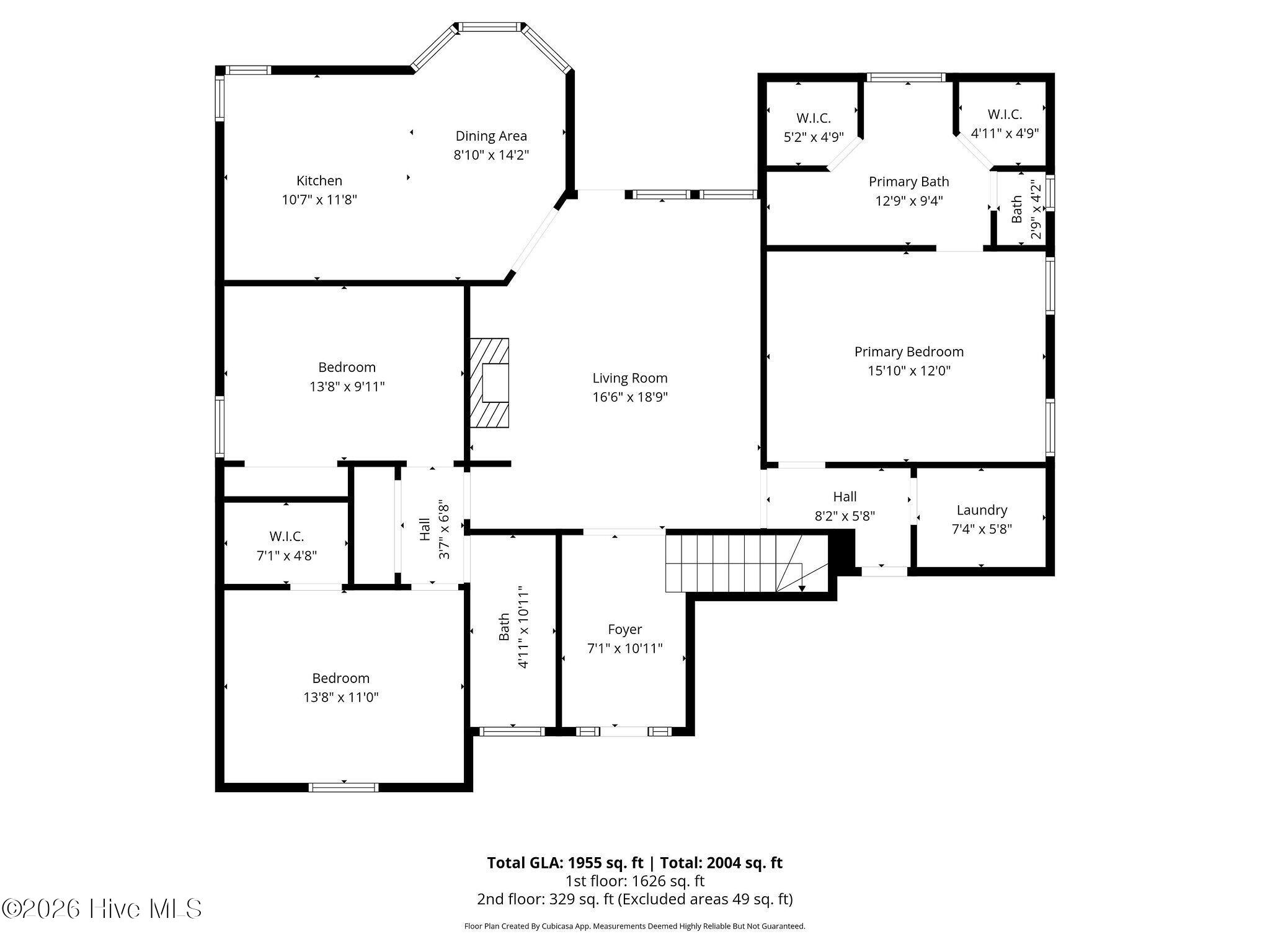 111 Autumn Ridge Drive Pikeville, NC 27863 - Photo 32 of 33 1st_floor_111_autmn_ridge_drive_pikevill